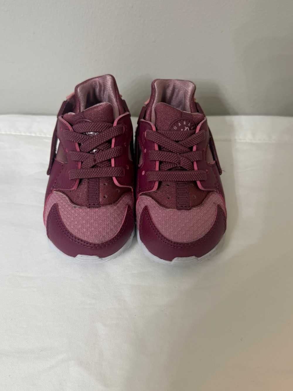 Nike Kids' Burgundy and Pink Sneakers
